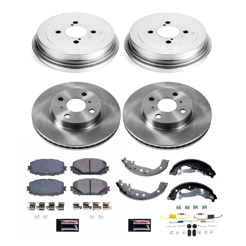 Power Stop 15-18 Toyota Yaris Front & Rear Autospecialty Brake Kit