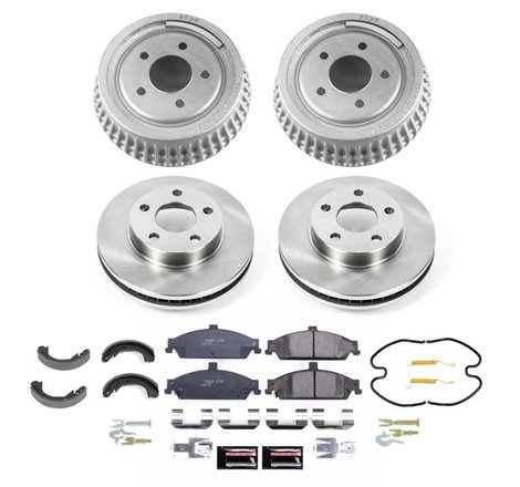 Power Stop 03-04 Oldsmobile Alero Front & Rear Autospecialty Brake Kit