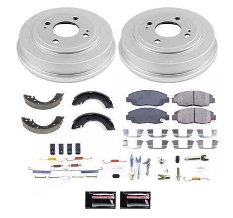 Power Stop 2000 Honda Civic Front & Rear Autospecialty Brake Kit