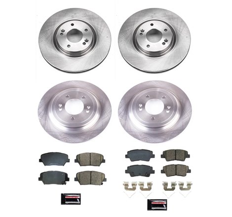 Power Stop 19-21 Hyundai Nexo Front & Rear Autospecialty Brake Kit