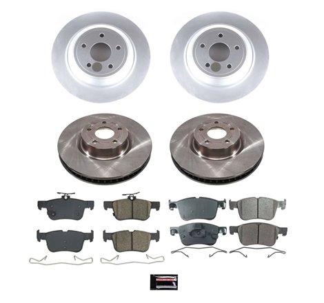 Power Stop 21-22 Ford Bronco Sport Front & Rear Autospecialty Brake Kit