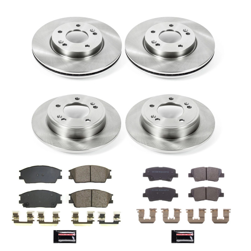 Power Stop 20-22 Hyundai Venue Front & Rear Autospecialty Brake Kit