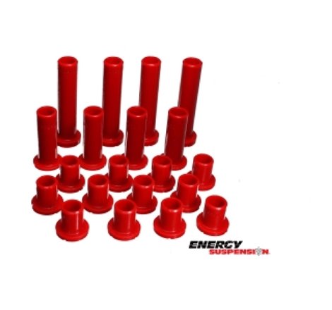 Energy Suspension Polaris RZR 800/800S Rear A-Arm Bushings - Red