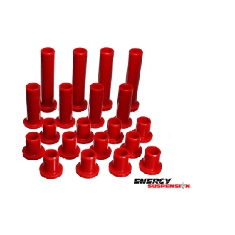 Energy Suspension Polaris RZR 800/800S Rear A-Arm Bushings - Red