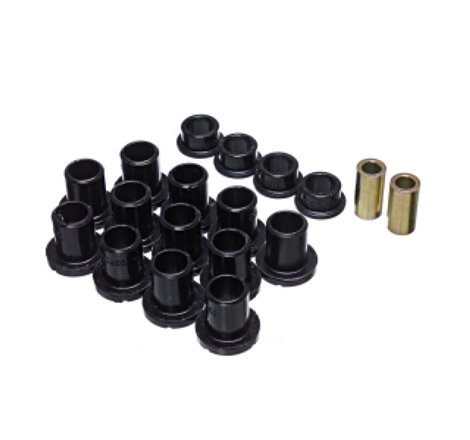 Energy Suspension Polaris RZR XP 1000 Front A-Arm Bushings - Black