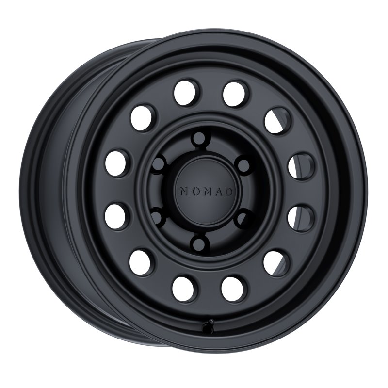 Nomad N501SB Convoy 15x7in / 6x139.7 BP / -10mm Offset / 107.95mm Bore - Satin Black Wheel