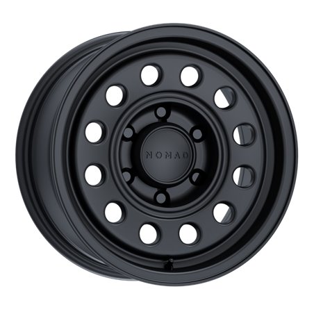 Nomad N501SB Convoy 15x7in / 6x139.7 BP / -10mm Offset / 107.95mm Bore - Satin Black Wheel