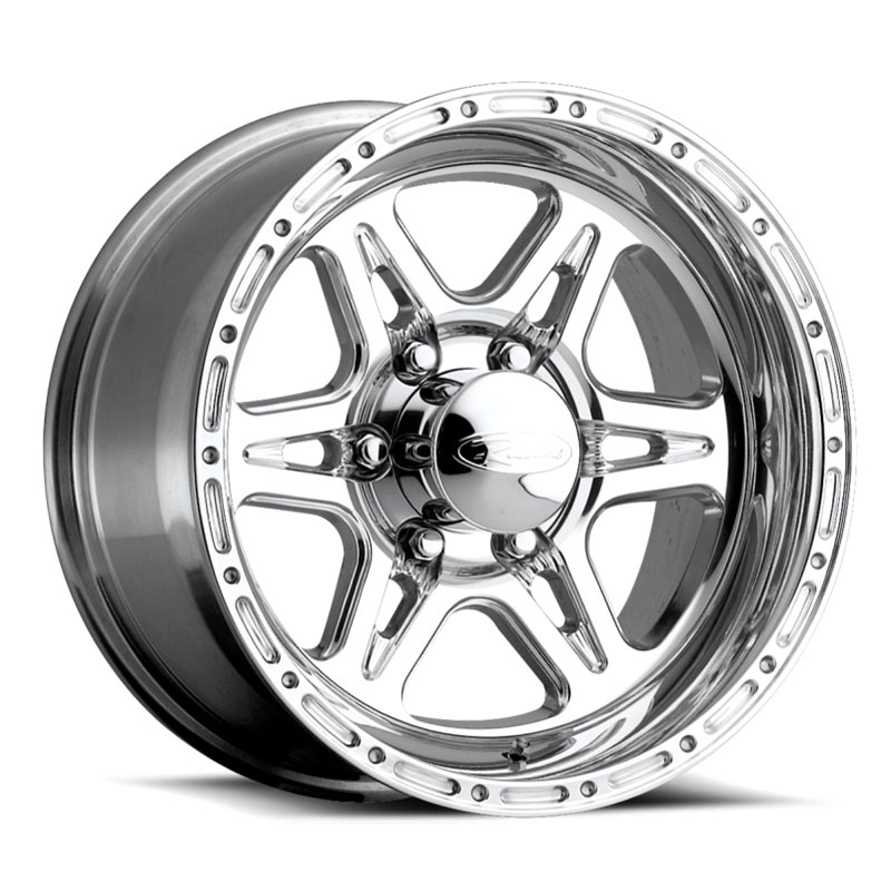 Raceline 886 Renegade 17x9in / 6x139.7 BP / 0mm Offset / 107.95mm Bore - Polished Wheel