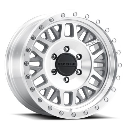 Raceline 951MC Ryno 17x8.5in / 6x139.7 BP / 18mm Offset / 106.1mm Bore - Machined Wheel