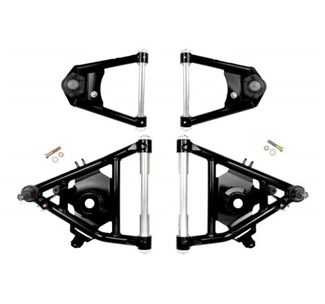 UMI Performance 73-87 GM C10 Street Performance A-Arm Kit - Black