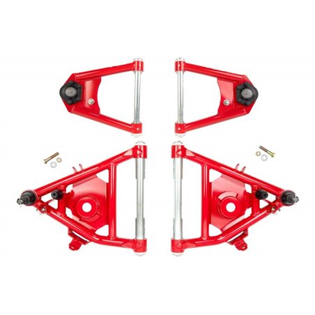 UMI Performance 73-87 GM C10 Street Performance A-Arm Kit - Red