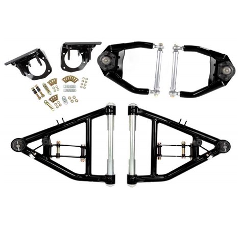 UMI Performance 73-87 GM C10 CornerMax A-Arm Kit - Black