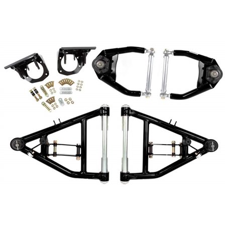 UMI Performance 73-87 GM C10 CornerMax A-Arm Kit - Black