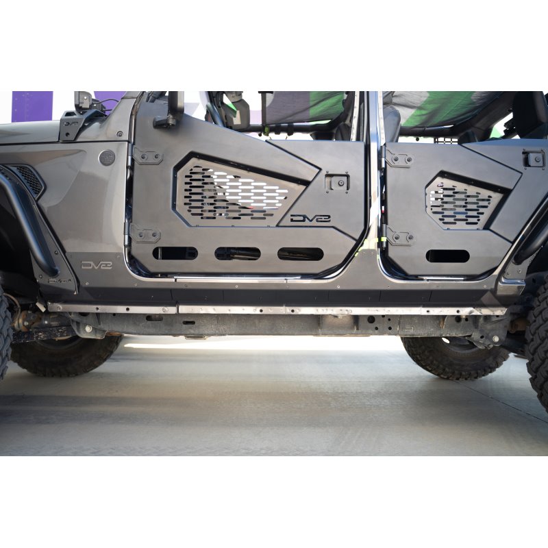 DV8 Offroad 18-23 Jeep Wrangler JL Rock Skins (4 Door Only)