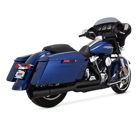 Vance & Hines HD Dresser 17-22 Pro Pipe 2-1 Black PCX Full System Exhaust