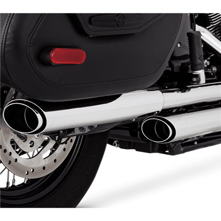 Vance & Hines HD Softail 18-22 Hrtg/Dlx Slash S/OS PCX Slip-On Exhaust