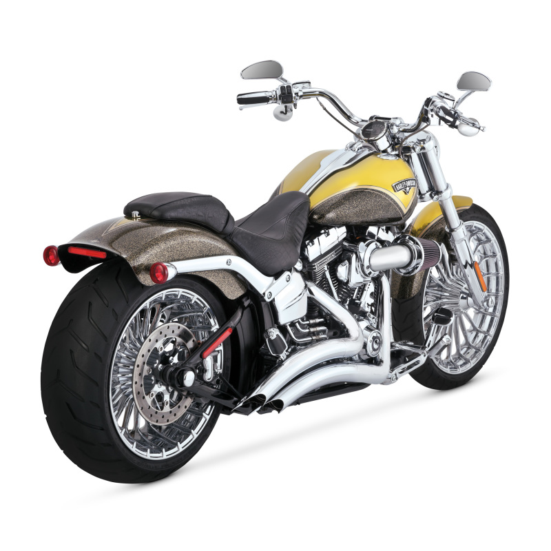 Vance & Hines HD Softail Breakout 13-17 Big Rds Chrome PCX Full System Exhaust