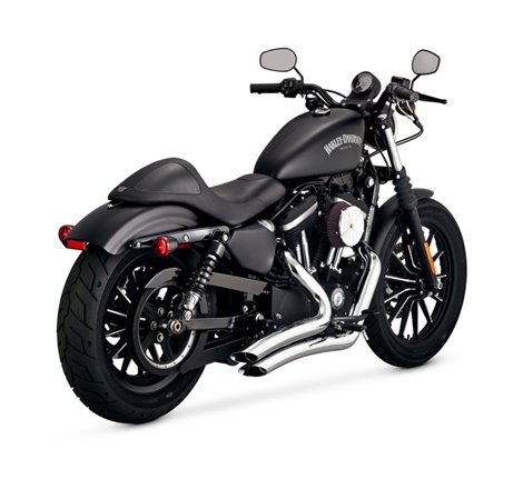 Vance & Hines HD Sportster 14-22 Big Radius 2-2 Chrome PCX Full System Exhaust