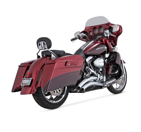 Vance & Hines HD Dresser 07-16 Big Radius 2-2 Chrome PCX Full System Exhaust