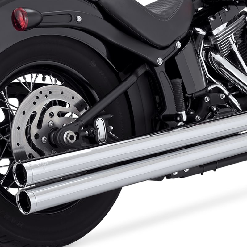 Vance & Hines HD Softail 12-17 Bigshots Long Chrome PCX Full System Exhaust