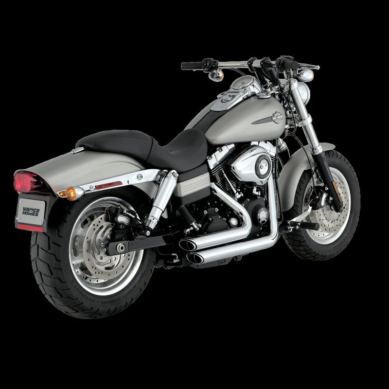 Vance & Hines HD Dyna Shortshots Stagg 06-11 PCX Full System Exhaust