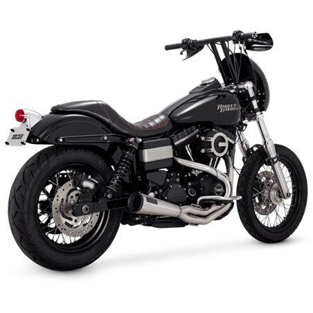 Vance & Hines HD Dyna 91-17 Upsweep SS 2-1 PCX Full System Exhaust