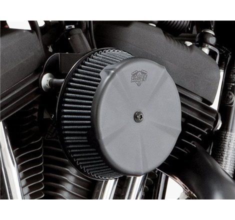 Vance & Hines Black Skullcap Intake Cover