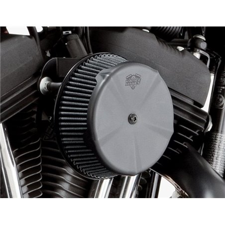 Vance & Hines Black Skullcap Intake Cover