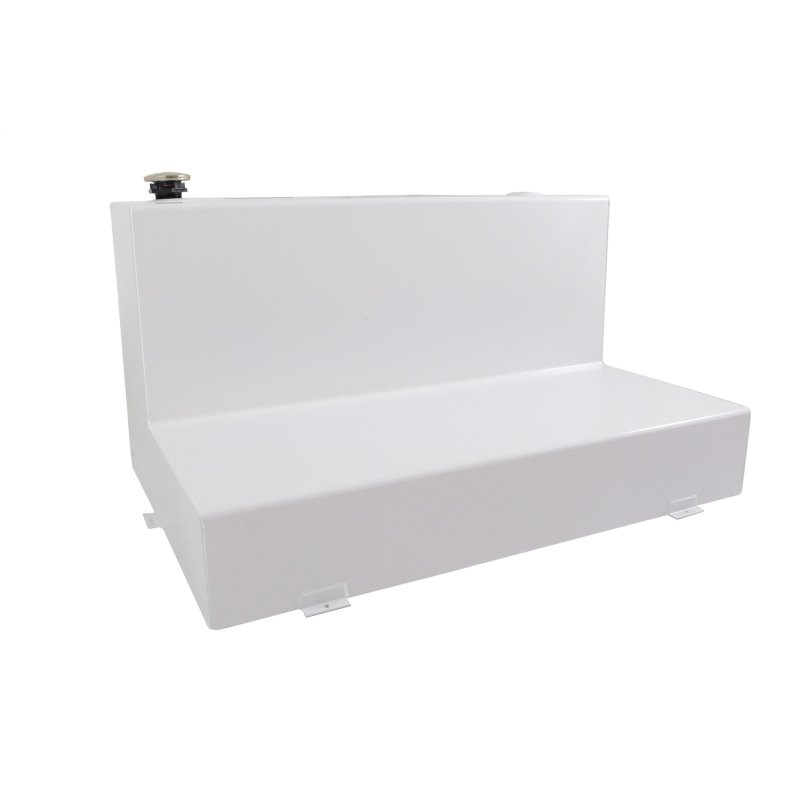 Deezee Universal Tanks - L-Shape White Steel (92 Gal)