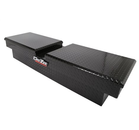 Deezee Universal Tool Box - Red Crossover - Double Black BT Full Size