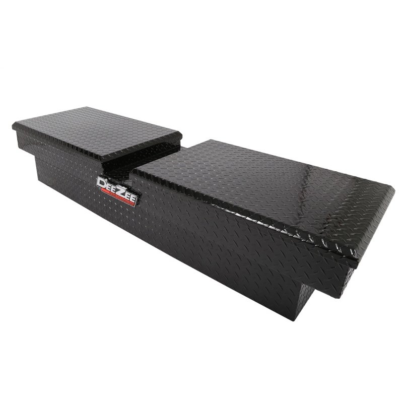 Deezee Universal Tool Box - Red Crossover - Double Black BT Full Size