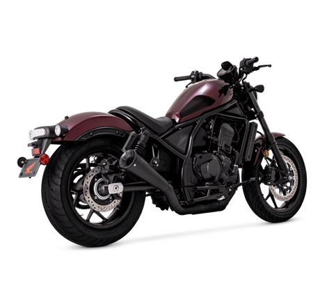 Vance & Hines HONDA Honda 21-22 Rebel 1100 S/O Black Slip-On Exhaust