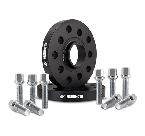 Mishimoto Wheel Spacers - 5x112 - 57.1 - 15 - M14 - Black