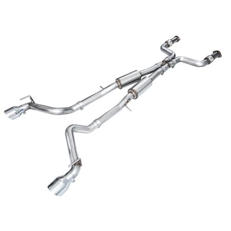 AWE 2023 Nissan Z RZ34 RWD Track Edition Catback Exhaust System w/ Chrome Silver Tips