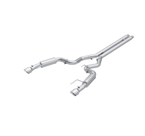 MBRP 2024 Ford Mustang GT S650, 5.0L 3in Dual Split Rear Aluminized Steel