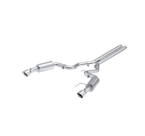 MBR 2024 Ford Mustang GT S650, 5. 1 Aluminized Steel 3in Cat-Back Dual Split Rear (Street)