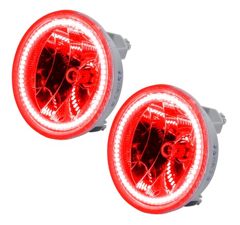 Oracle Lighting 07-13 Chevrolet Avalanche Pre-Assembled LED Halo Fog Lights - (Non-Z71) -Red