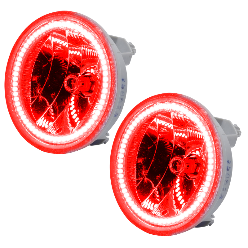 Oracle Lighting 07-13 Chevrolet Avalanche Pre-Assembled LED Halo Fog Lights - (Non-Z71) -Red