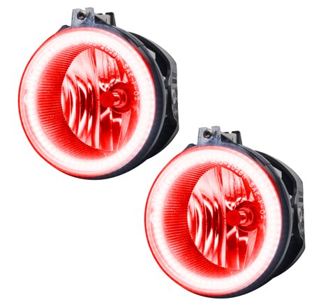 Oracle Lighting 07-09 Chrysler Aspen Pre-Assembled LED Halo Fog Lights -Red