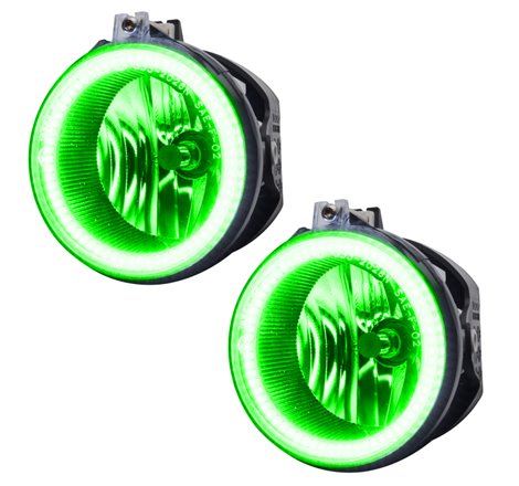 Oracle Lighting 07-09 Chrysler Aspen Pre-Assembled LED Halo Fog Lights -Green