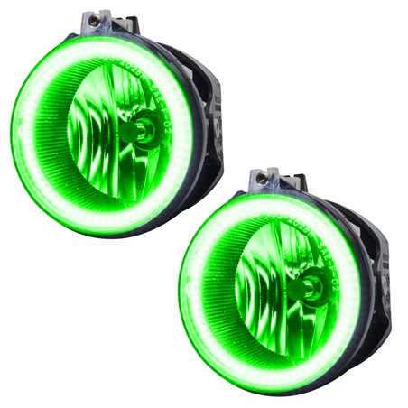 Oracle Lighting 07-09 Chrysler Aspen Pre-Assembled LED Halo Fog Lights -Green