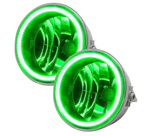 Oracle Lighting 06-10 Ford F-150 Pre-Assembled LED Halo Fog Lights -Green