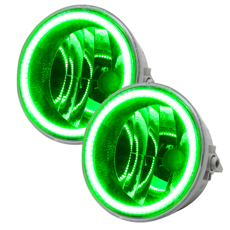 Oracle Lighting 06-10 Ford F-150 Pre-Assembled LED Halo Fog Lights -Green