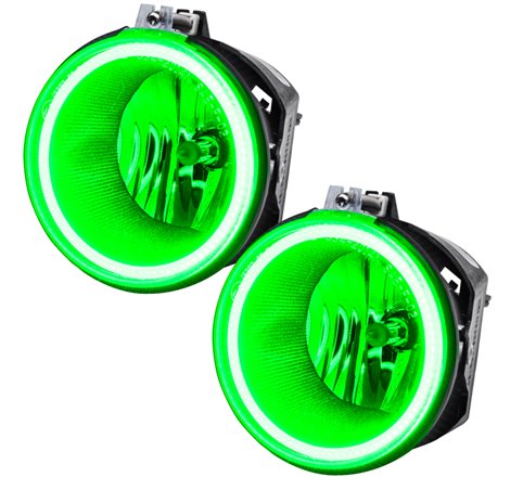 Oracle Lighting 06-10 Jeep Commander Pre-Assembled LED Halo Headlights -Green