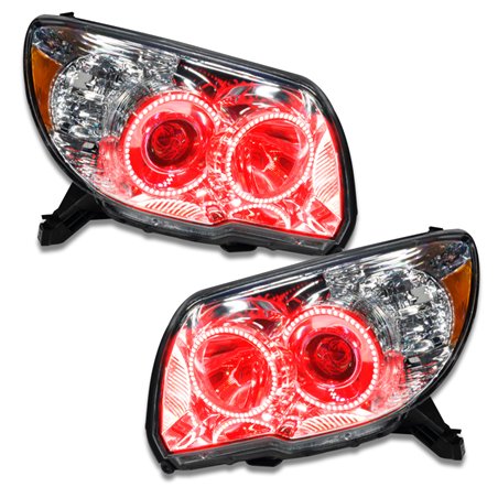 Oracle Lighting 06-09 Toyota 4-Runner Pre-Assembled LED Halo Headlights -Red