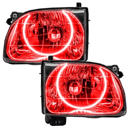 Oracle Lighting 01-04 Toyota Tacoma Pre-Assembled LED Halo Headlights -Red