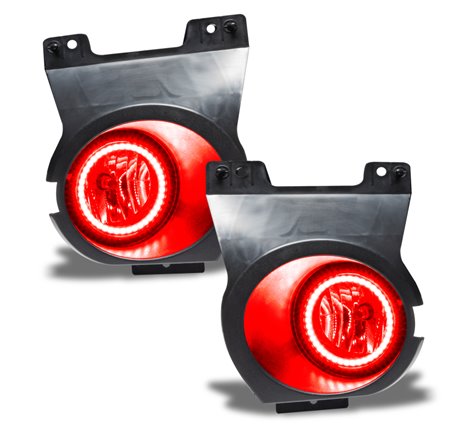 Oracle Lighting 11-14 Ford F-150 Pre-Assembled LED Halo Fog Lights -Red