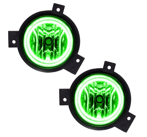 Oracle Lighting 01-03 Ford Ranger Pre-Assembled LED Halo Fog Lights -Green