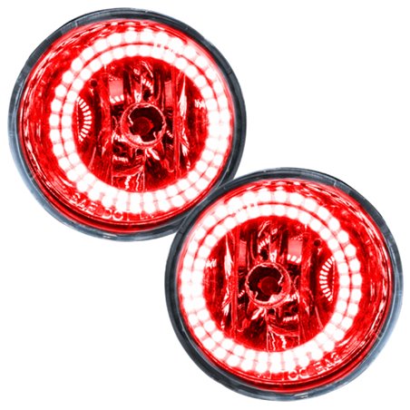 Oracle Lighting 04-07 Nissan Armada Pre-Assembled LED Halo Fog Lights -Red