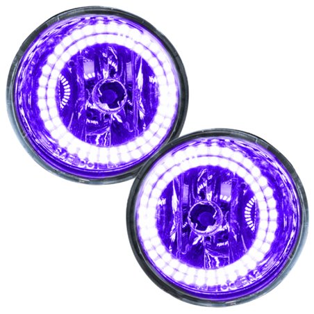 Oracle Lighting 04-07 Nissan Armada Pre-Assembled LED Halo Fog Lights -UV/Purple